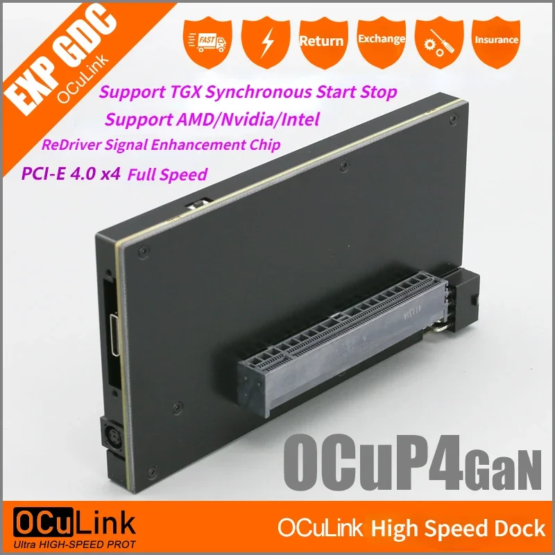 Obudowa OCuP4GaN OCuLink GPU D – External Gpu Dock Pcie 4.0 Oculink recenzja i cena