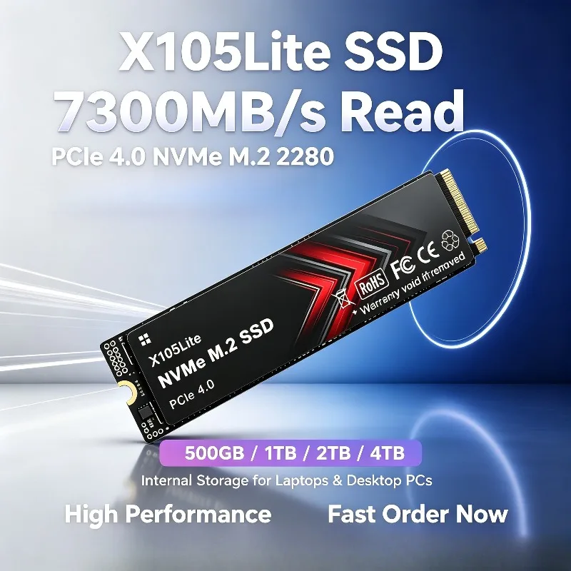 NOWY dysk SSD X105Lite 500 GB– – M.2 Nvme 4Tb Pcie 4.0 Ssd recenzja i cena