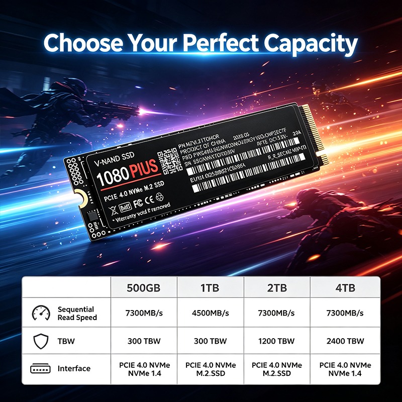 1080 Plus M.2 NVMe PCIe 4.0 –  – M.2 Nvme 4Tb Pcie 4.0 Ssd recenzja i cena